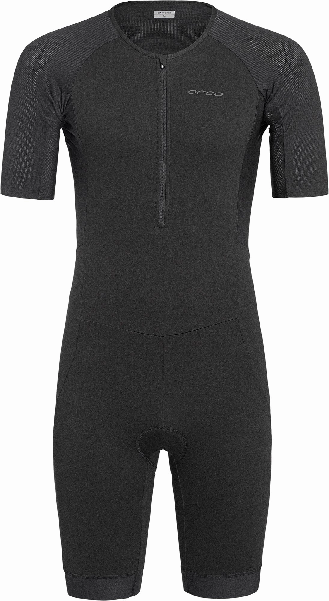 NoIrritationSeams Tough Core Orca Athlex Lite Race Mens Tri Suit - Black