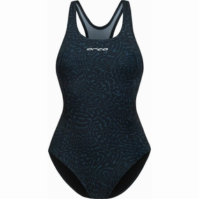 Orca Core Womens Swimsuit - Blue Bonded Seam Technology