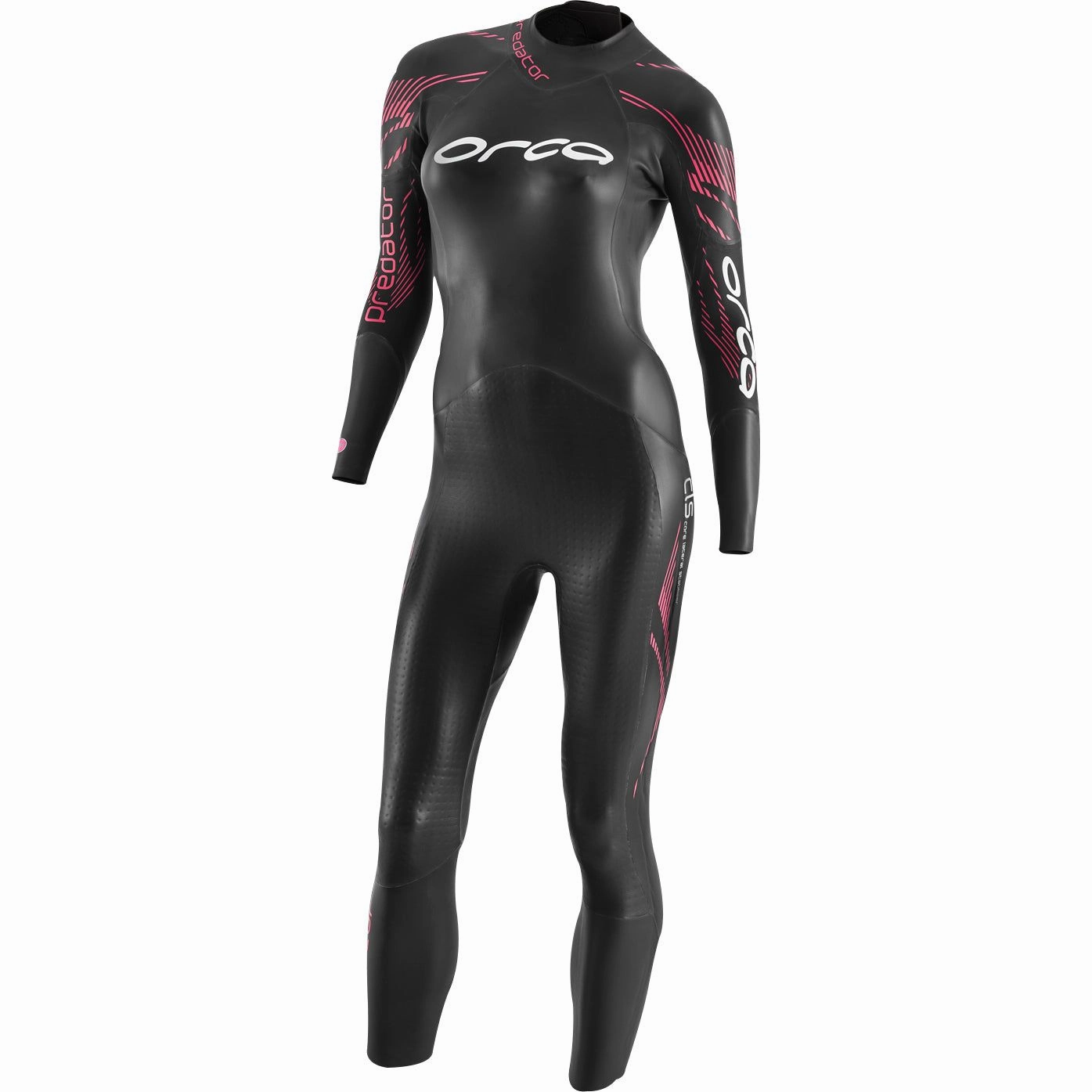 Orca Predator Womens Wetsuit - Black Data Mode QuickAccess Pockets