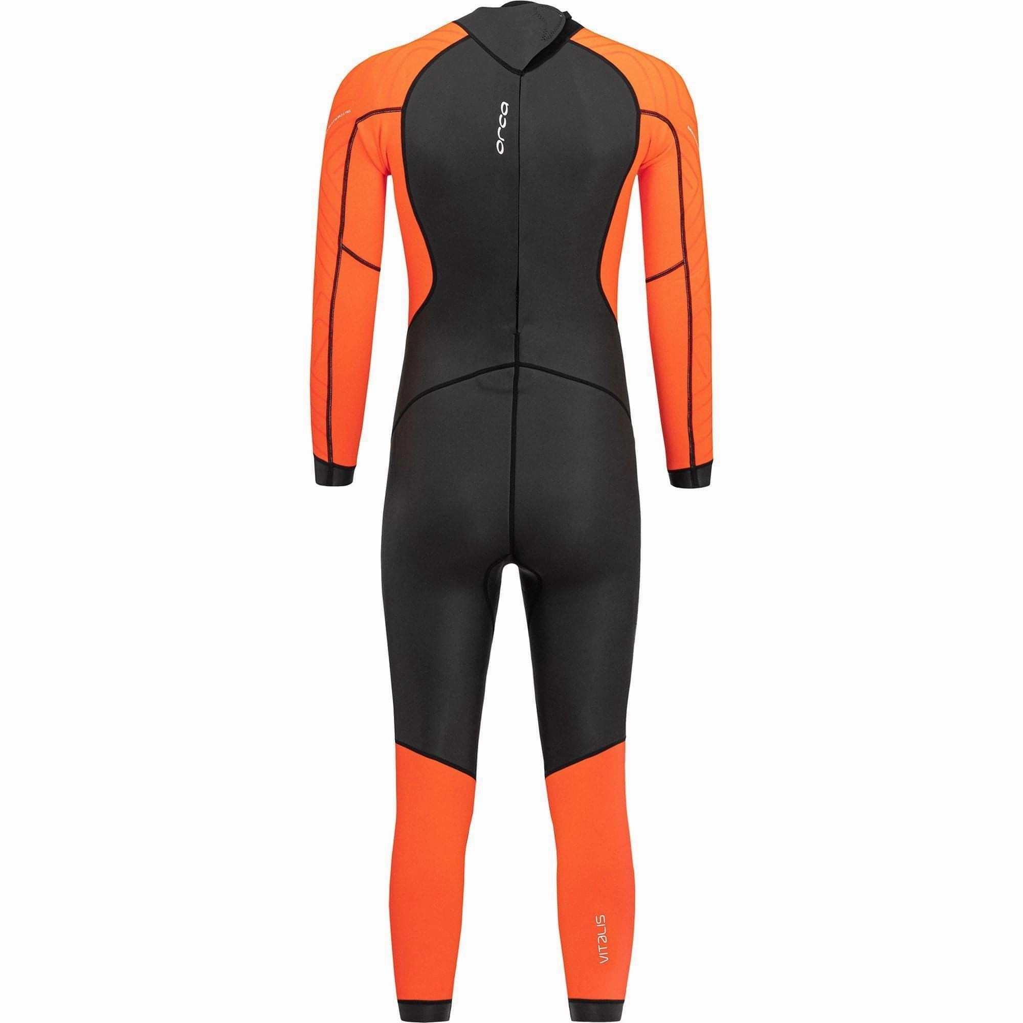 Saga Fit Orca Vitalis Openwater Hi Vis Mens Wetsuit - Black