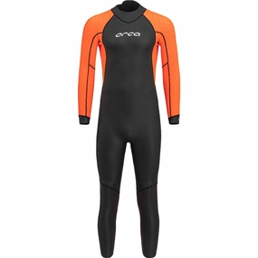 Hero Glow WaterRepellent Orca Vitalis Openwater Hi Vis Mens Wetsuit - Black