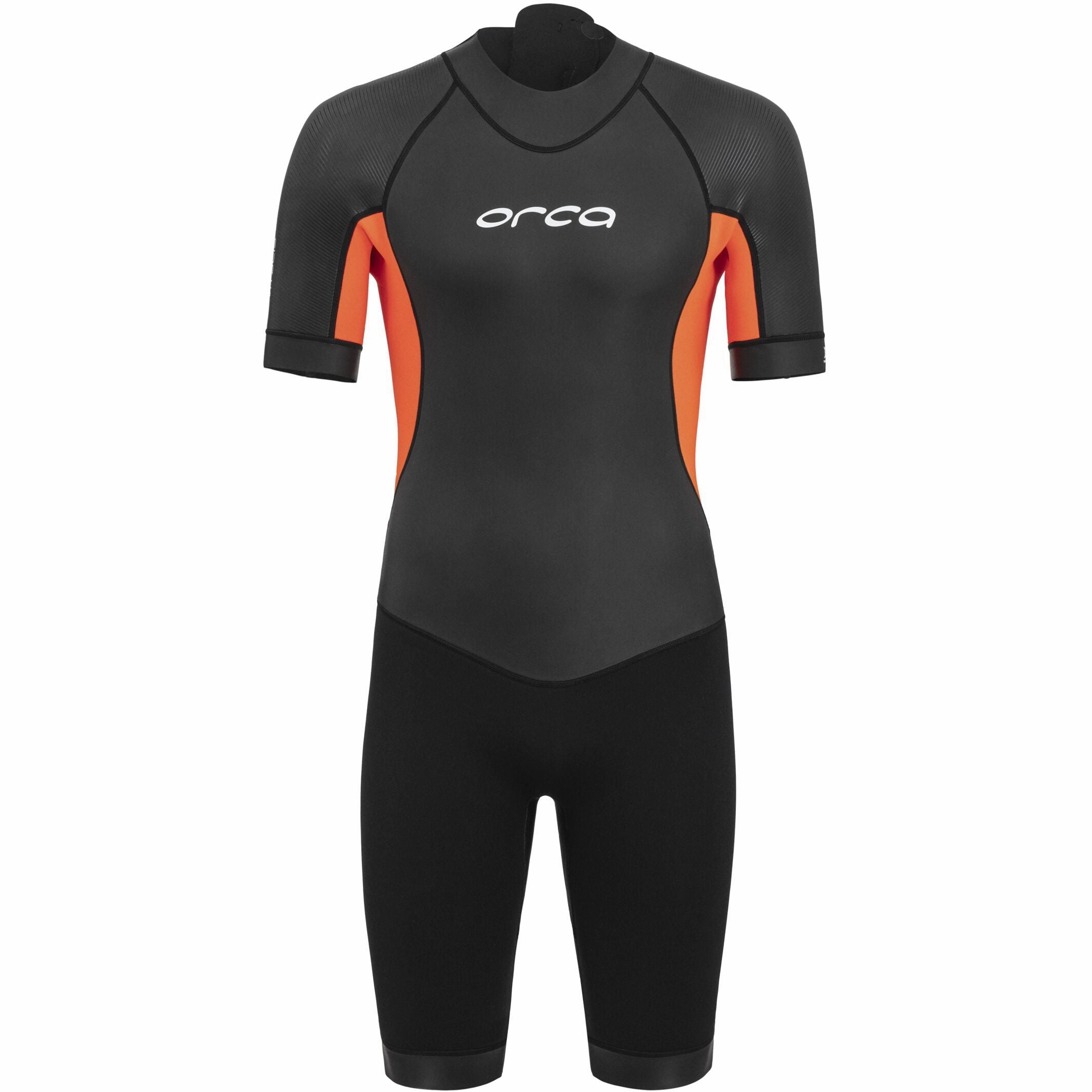 Orca Vitalis Shorty Openwater Mens Wetsuit - Black Lightweight Composite Campus Vibe