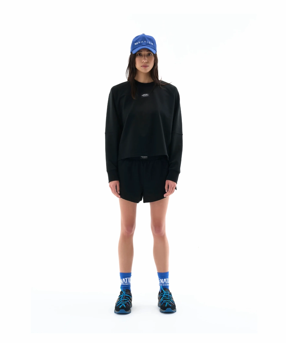 P.E Nation Season Point Sweater (Black) Aura Core