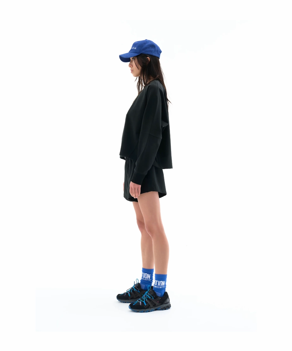 P.E Nation Season Point Sweater (Black) WindproofInterior