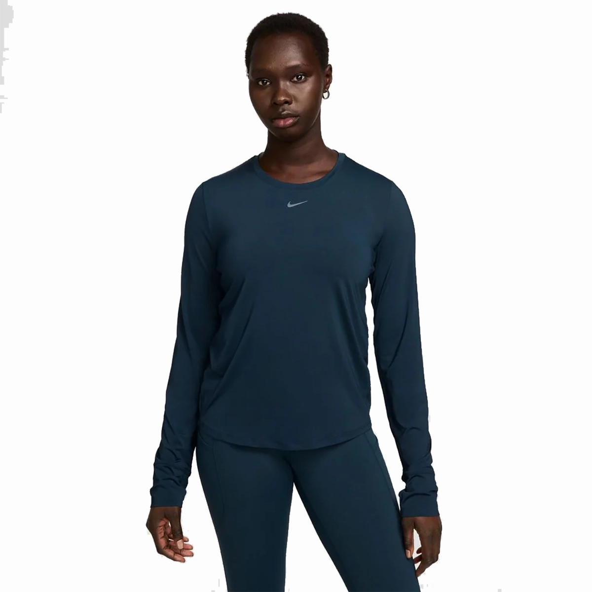 Nike One Dri-FIT Long-Sleeve Top AntiPillTreatment simple design