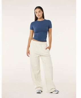 SweatAbsorbingTexture AntiStatic Material P.E Nation Adventure Trackpant (Oat Marle)