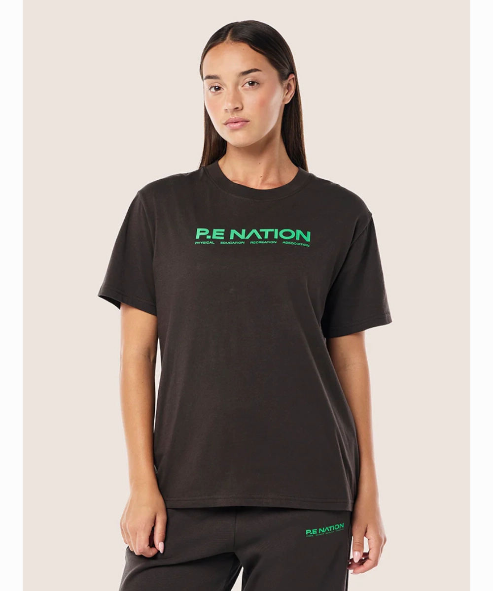P.E Nation Aero SS Tee (Caviar) PrecisionTailoring AbrasionFreeZone