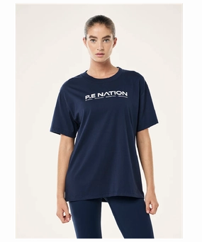 Model Glow P.E Nation Aero SS Tee (Dark Navy)