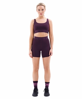 P.E Nation Backcheck Bike Short (Potent Purple) EcoDye Process