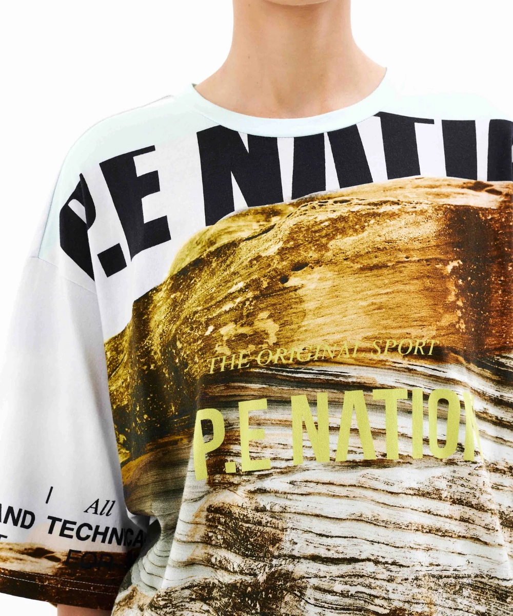 Formal Tone P.E Nation Bermuda Tee (Scene Print)