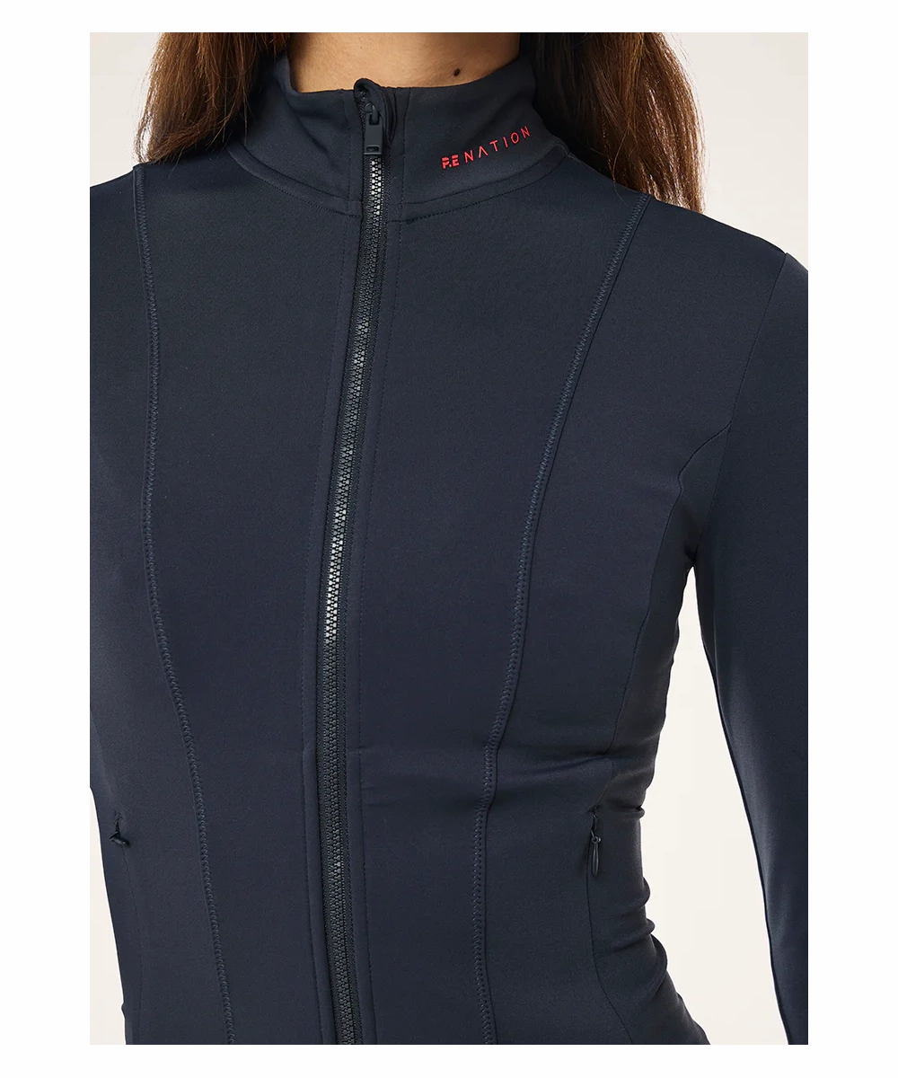 P.E Nation Breakthrough Jacket (Marine Blue) Snug fit