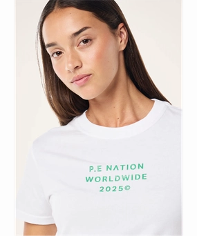 China Cool P.E Nation Compact Tee (Optic White)