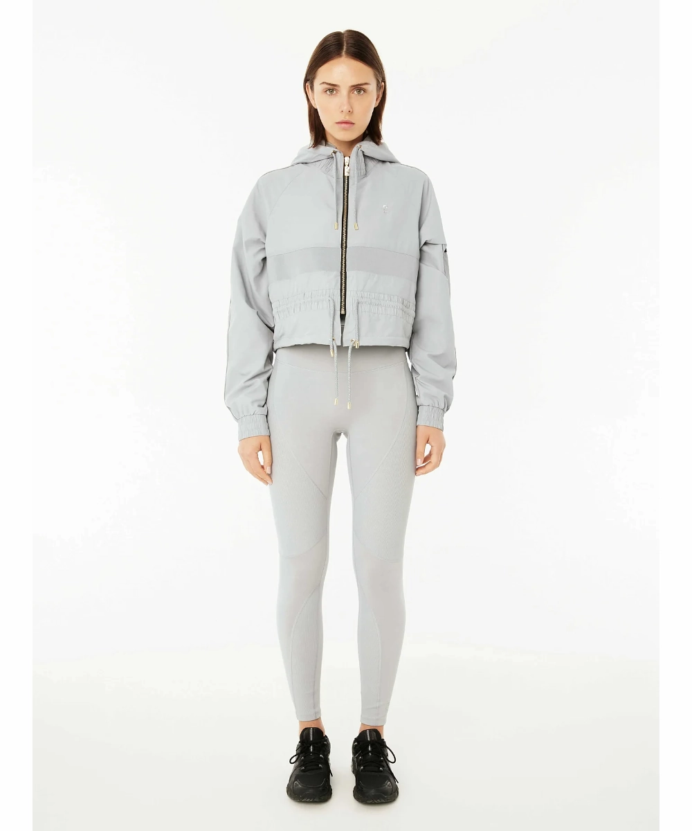 P.E Nation Cropped Man Down Jacket (High Rise) LightweightWeave Jump Core