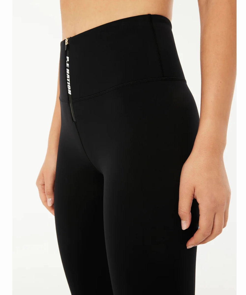AntibacterialMaterial P.E Nation Diver Full Length Legging (Black)
