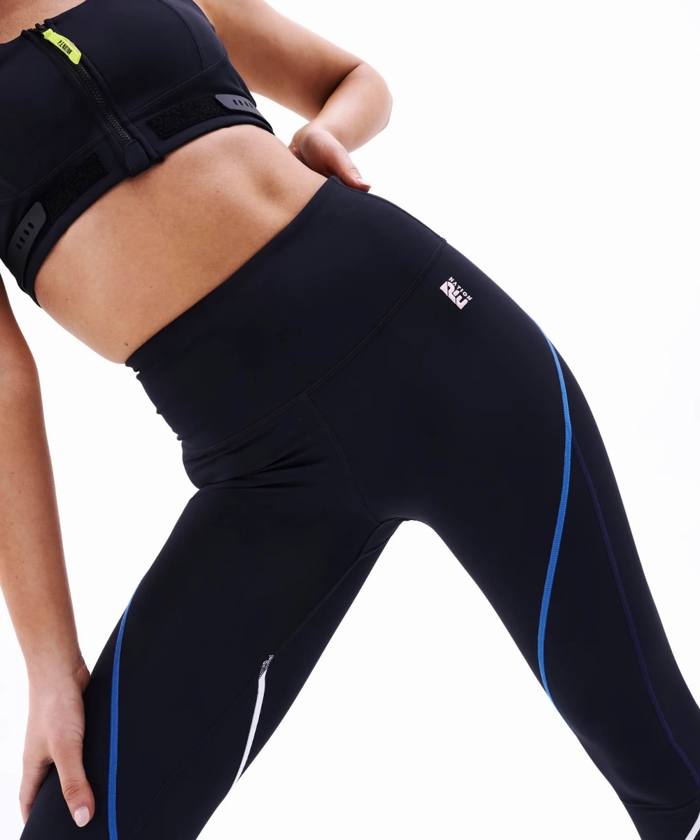 Recycle Glow Free Shape P.E Nation Double Play Legging (Black)