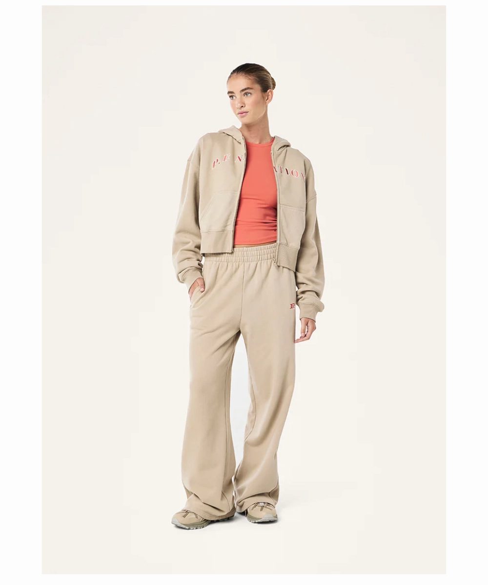 EasyAdjustStraps Wind Block P.E Nation Eastside Trackpants (Oxford Tan)
