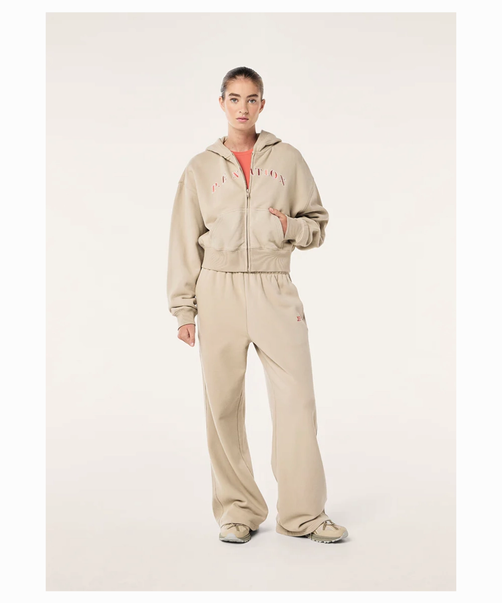 P.E Nation Eastside Trackpants (Oxford Tan) LayeredPanels NonRestrictive Design