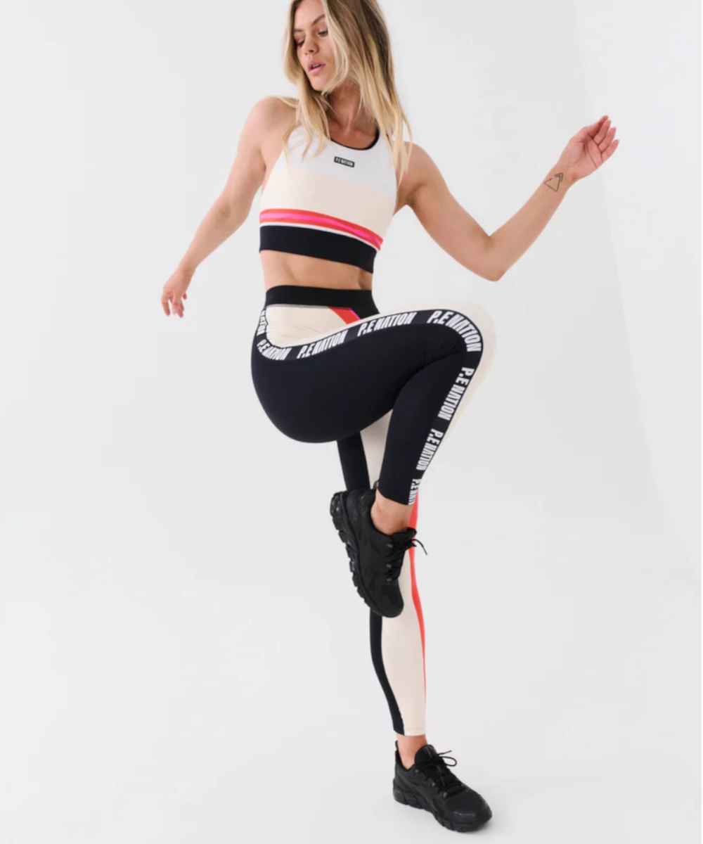 StaticFree Material Street Light P.E Nation Evolve Legging (Pearled Ivory)