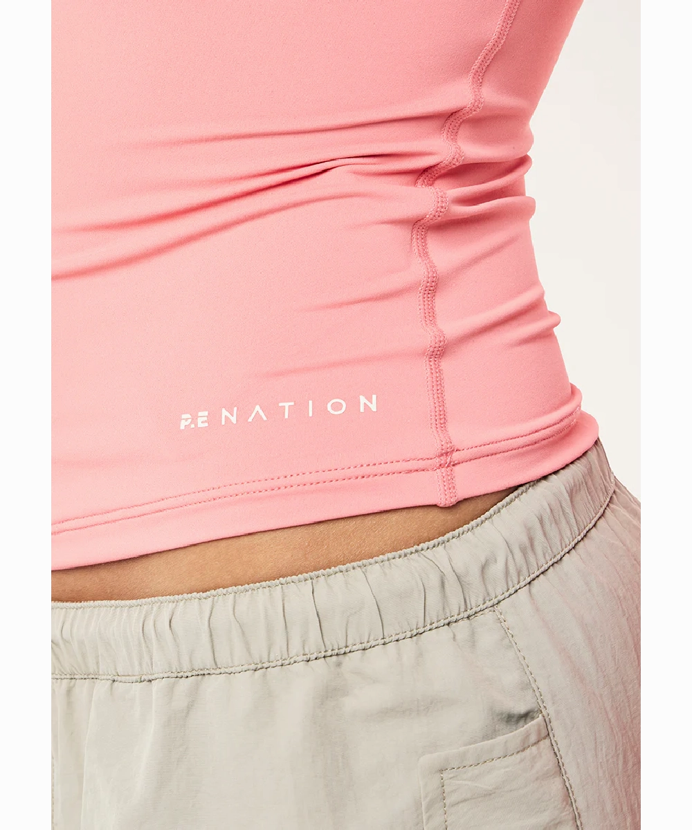 P.E Nation Foundation LS Top (Chalk Pink) Craft Soul
