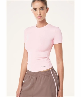 P.E Nation Foundation SS Tee (Chalk Pink) Young Edge QuickDry