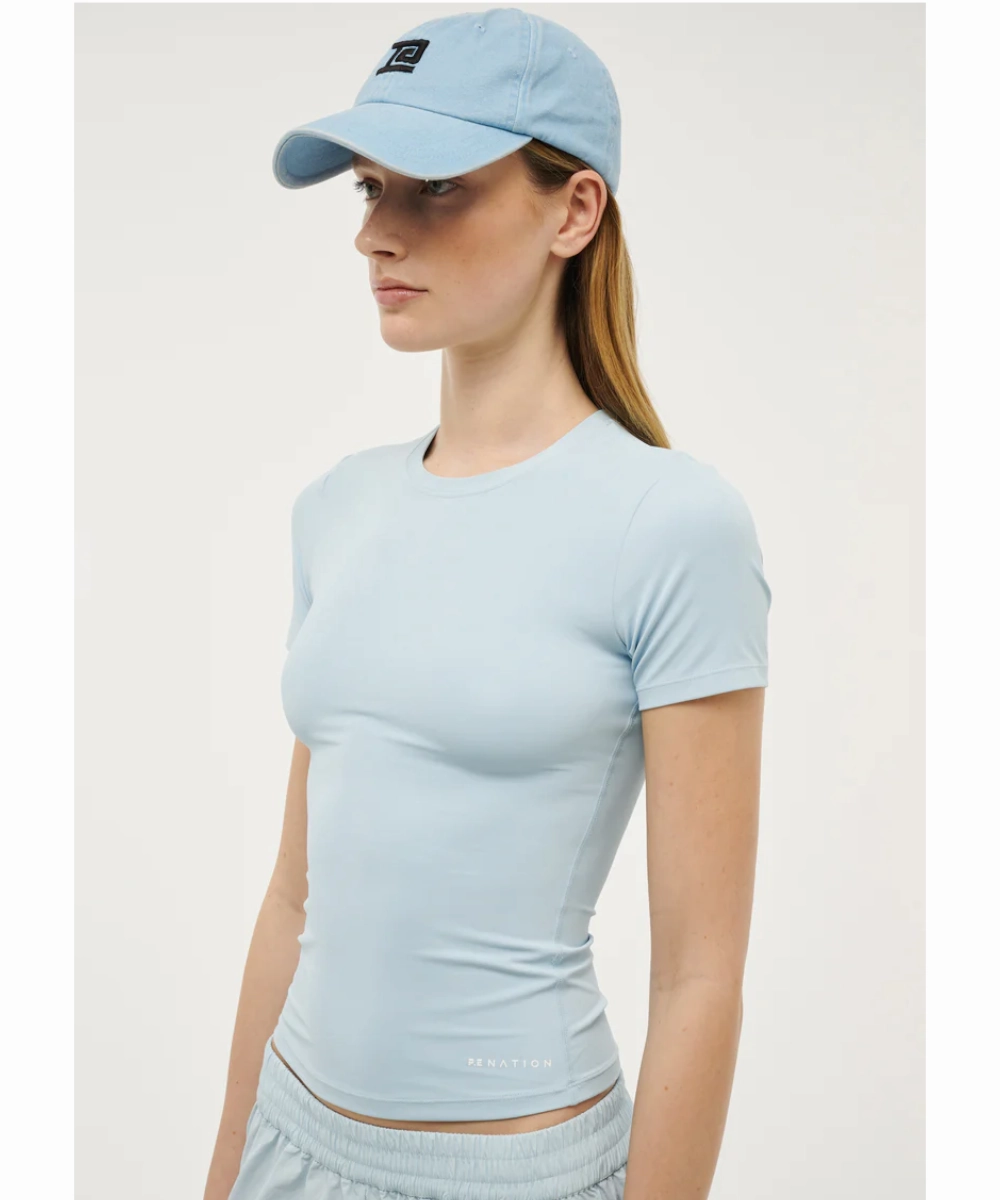 P.E Nation Foundation SS Tee (Sky Blue) Athleisure Cool AntibacterialFinish
