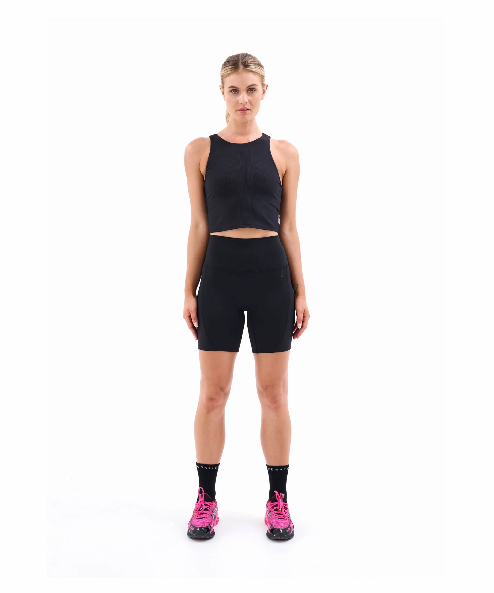 P.E Nation Free Play Short (Black) WeightlessLayeringPiece Group Mood