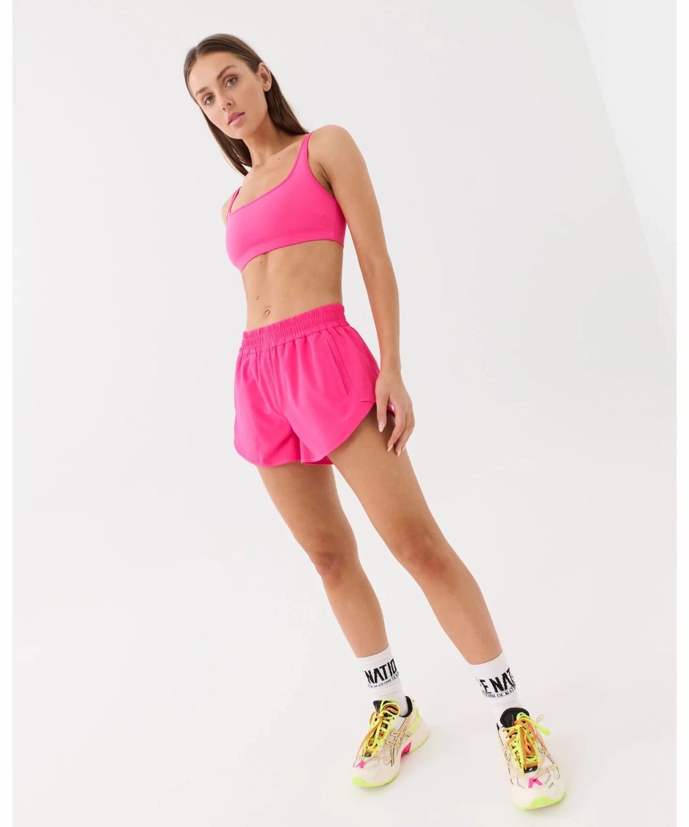 P.E Nation Full Time Short (Pink Glo) Silent Mood