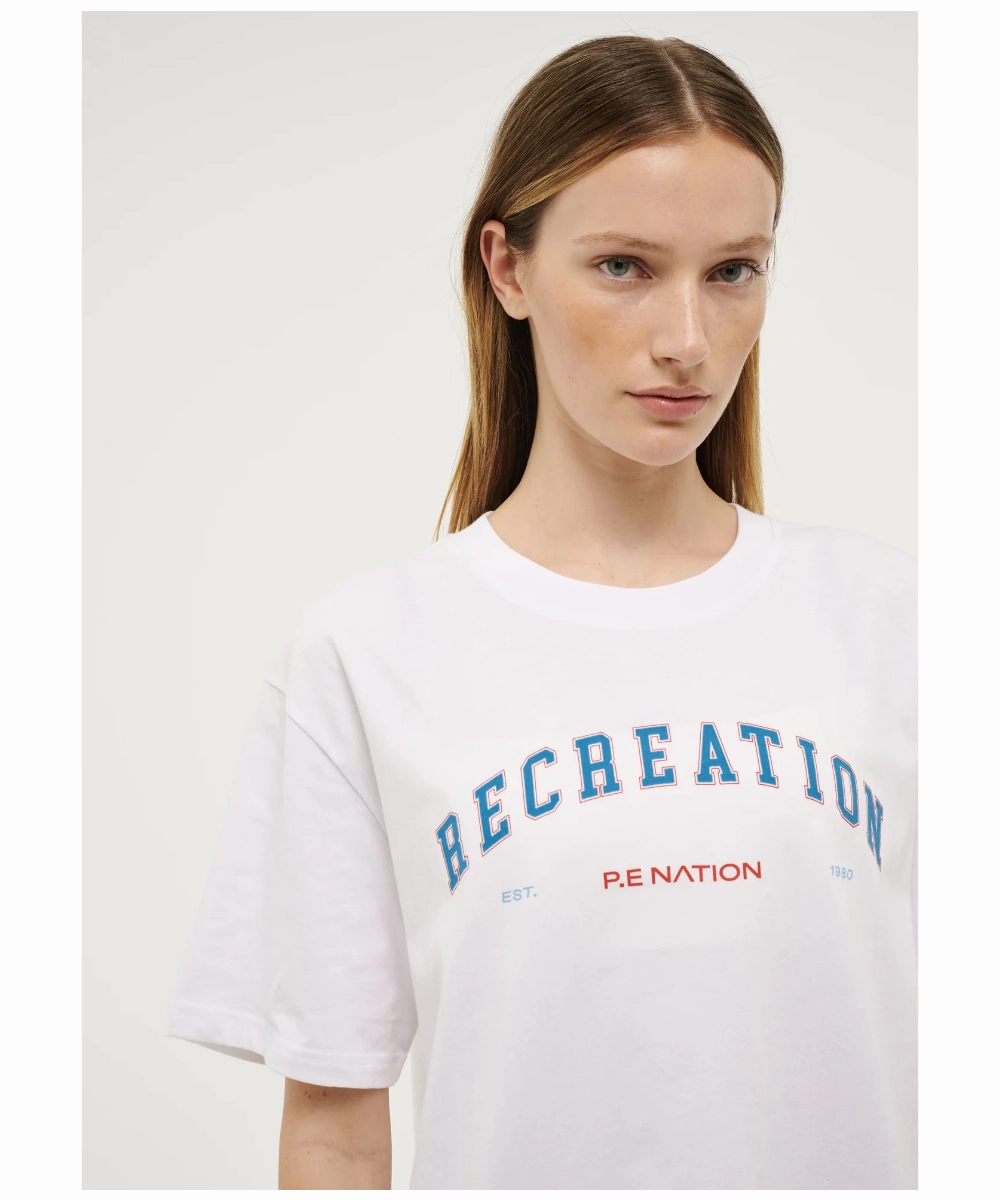 Strong Edge Street Icon P.E Nation Heyward SS Tee (Optic White)