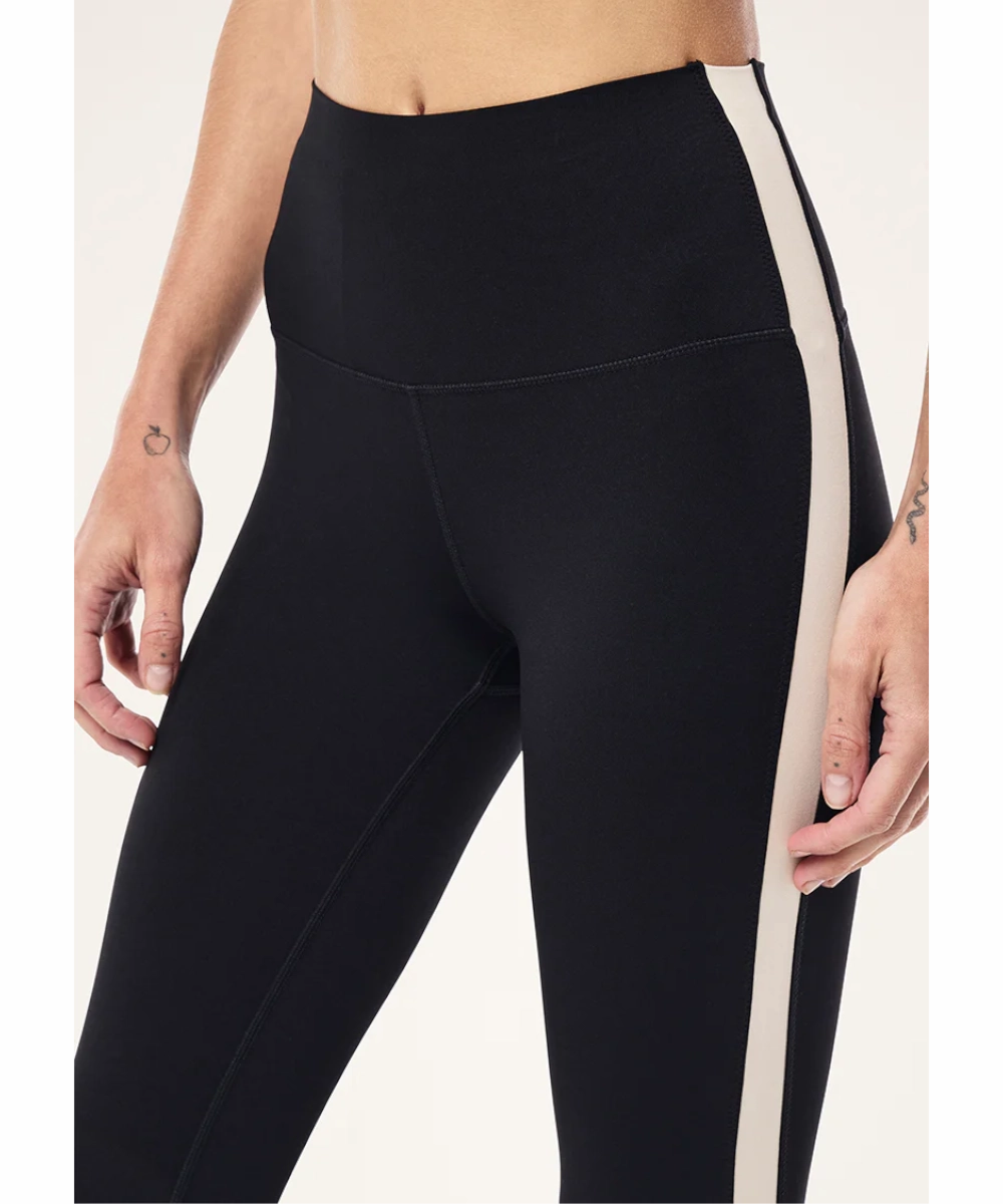 AntiPilling Technology Open Heart P.E Nation Highgate F/L Leggings (Black/Cloud)