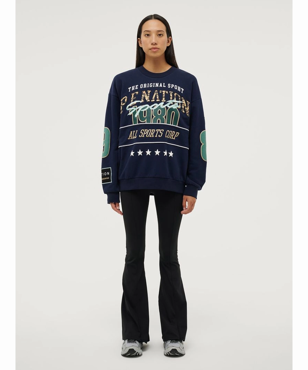 P.E Nation Inglewood Sweat (Dark Navy) Soul Ease