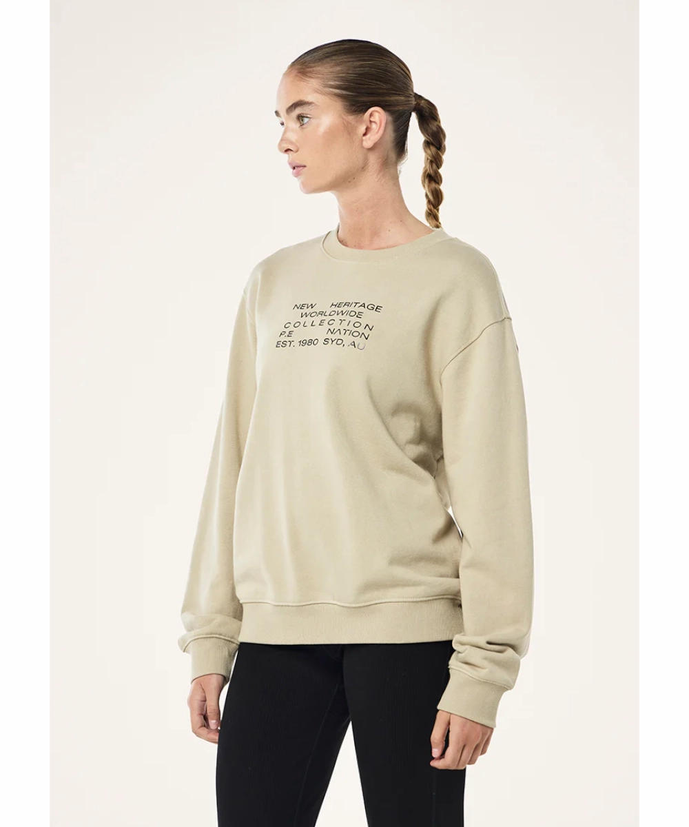 P.E Nation Lamont Sweat (Biscuit) OdorControlClothing OdorResistant Material