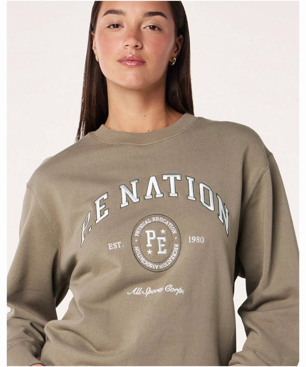 FrictionResistantEdges fresh start P.E Nation Liberty Sweat (Silver Sage)