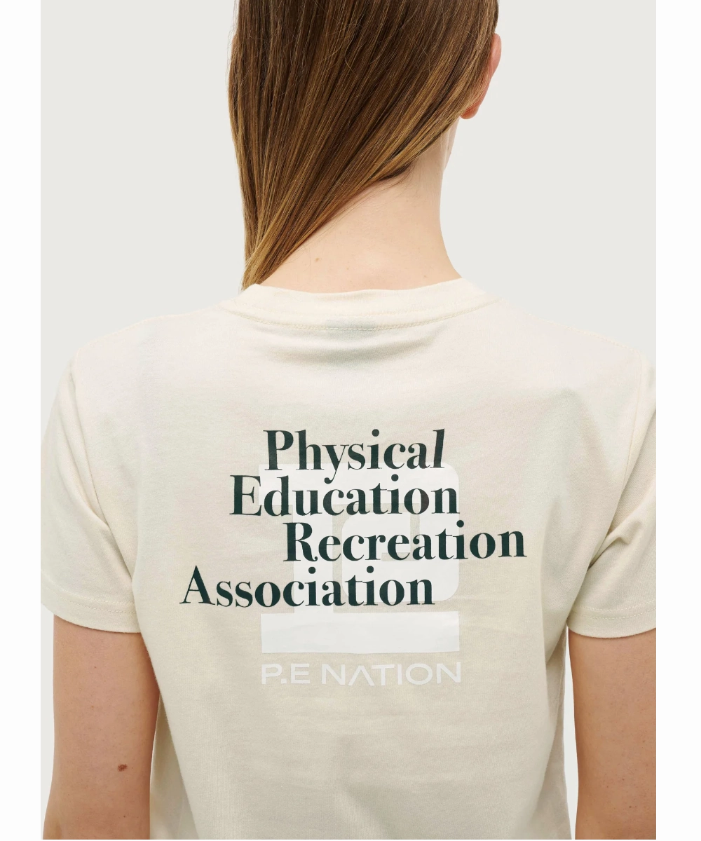 P.E Nation Medley SS Tee (Whisper White) Neo Mode Star Soul