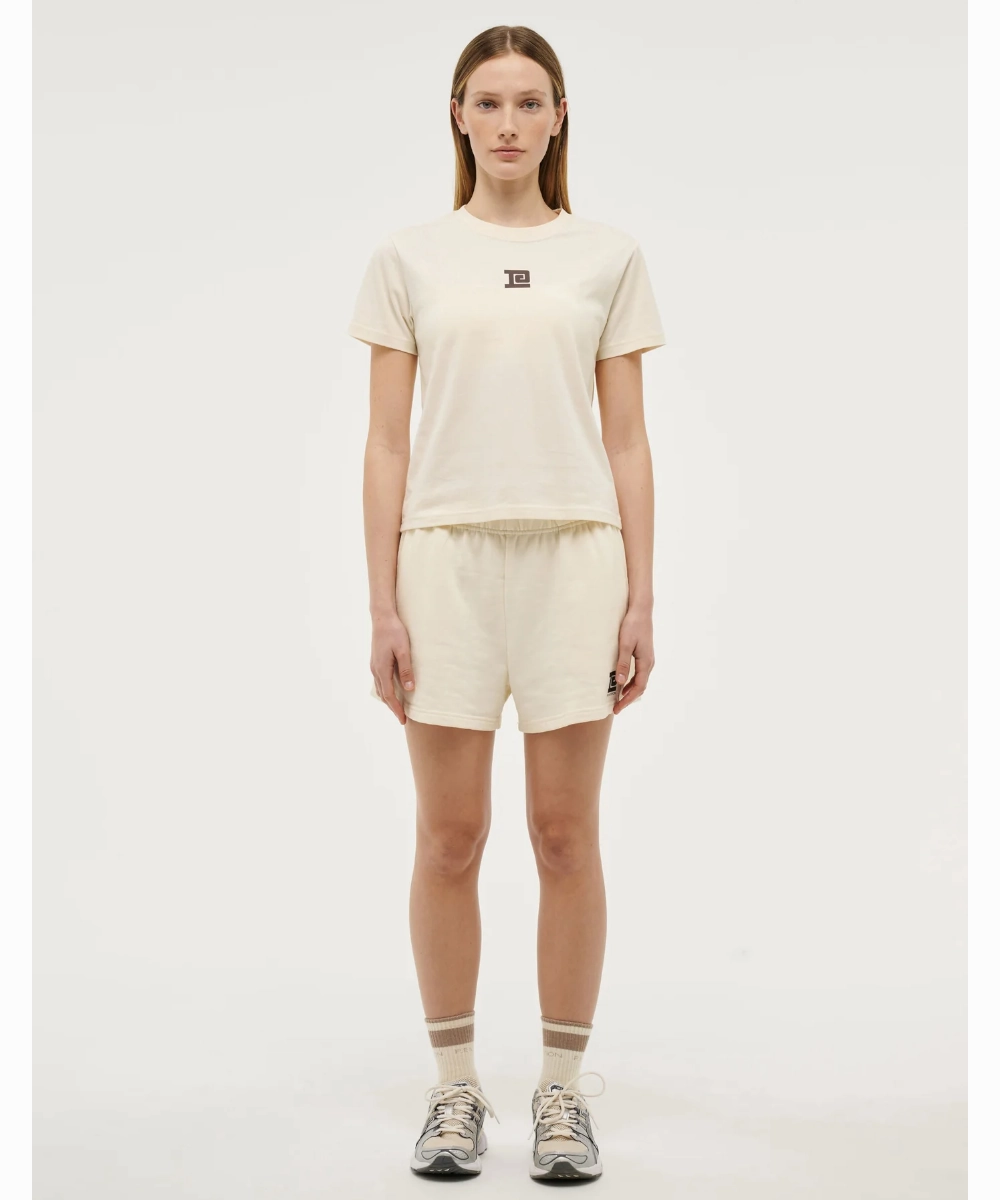 P.E Nation Medley SS Tee (Whisper White) Ergonomic Cut ConvertibleStyle