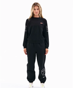 P.E Nation Moneyball Sweater (Black) AbrasionFree Edging