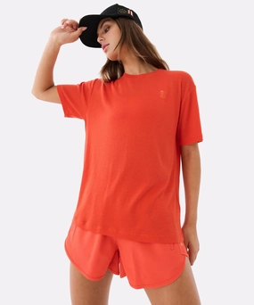 P.E Nation Primary Tee (Cherry Tomato) Saga Fit Breathable fabric
