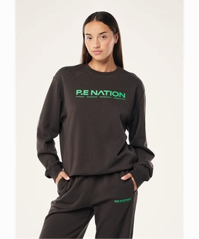 P.E Nation Qualify Sweat (Caviar) SeamlessConstruction