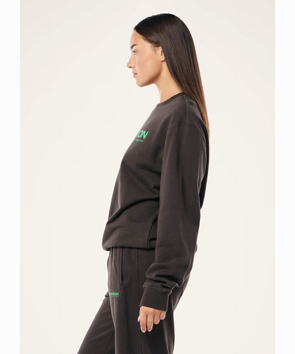 Adjustable Drawcord Quick Core P.E Nation Qualify Sweat (Caviar)