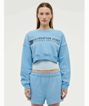 P.E Nation Rally Sweat (Bright Blue) PreShrunk Cotton Vision Glow