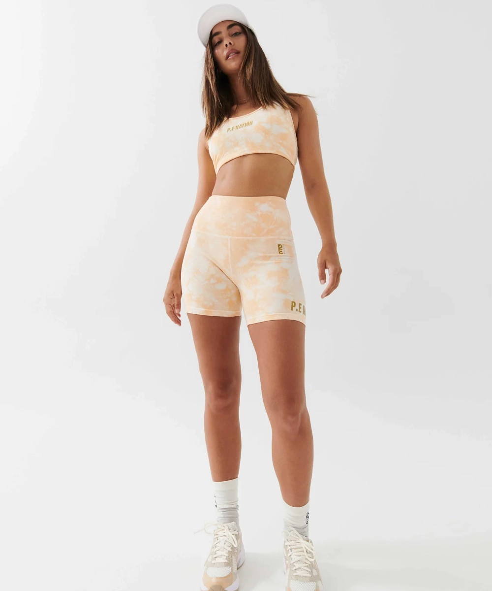 Utility Mode Youth Glow P.E Nation React Short (Golden Sand)