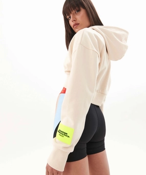 P.E Nation Recreation Hoodie (Pearled Ivory) Global Cool