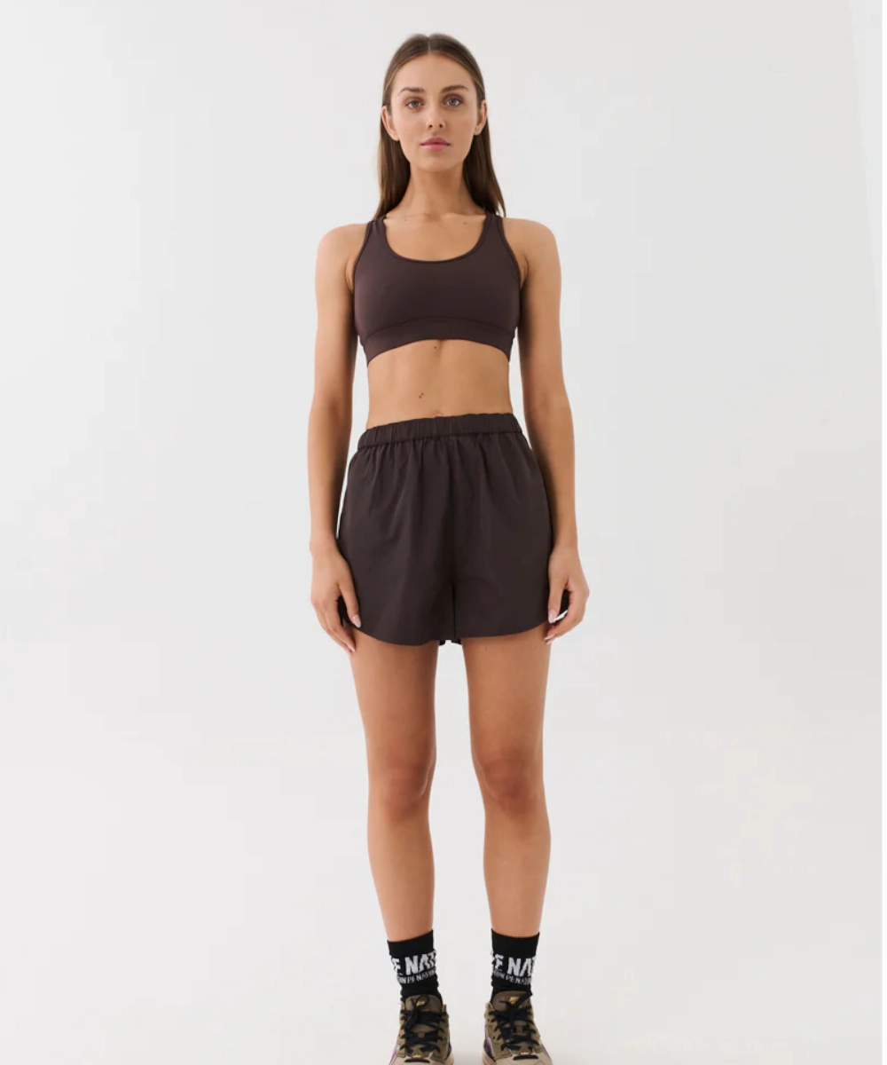 NoSlipTrims P.E Nation Reverb Short (Coffee Bean)