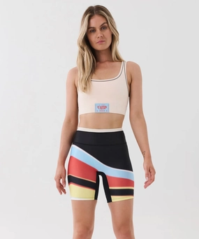 P.E Nation Rogue Bike Short (Black) EcoFriendly Material Metro Mode