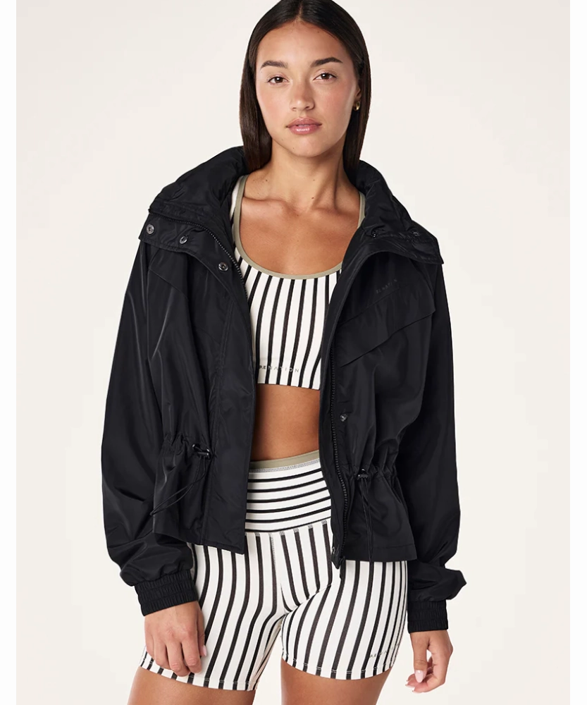 P.E Nation Shelter Jacket (Black) RecycledBlend UniversalFit