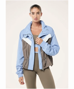 P.E Nation Shelter Jacket (Dusty Blue) Art Core Street Fest