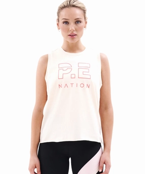 Party Guest P.E Nation Shuffle Tank (Pearled Ivory)
