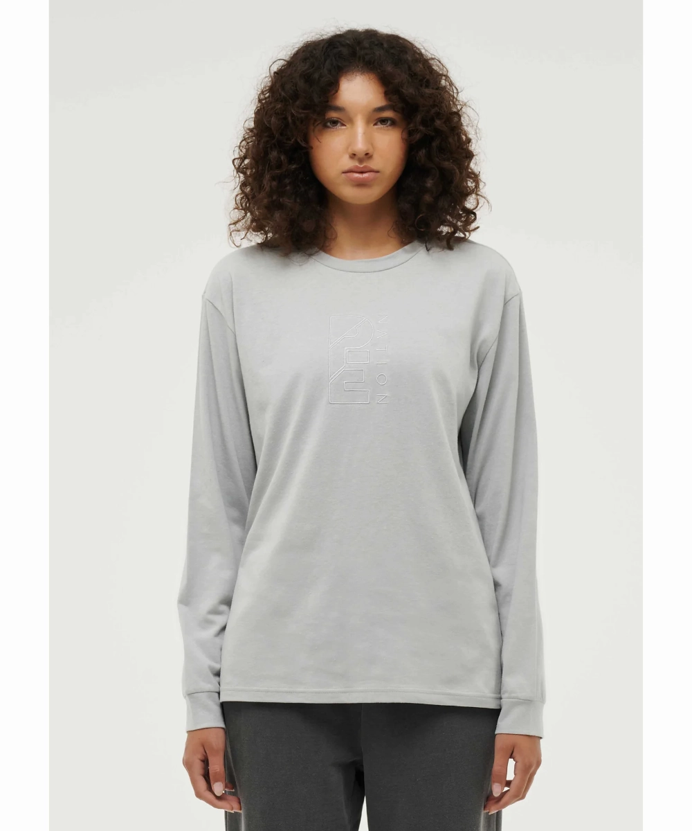 P.E Nation Stage Win LS Tee (High Rise) AntiStatic Cloth Suburb Ease