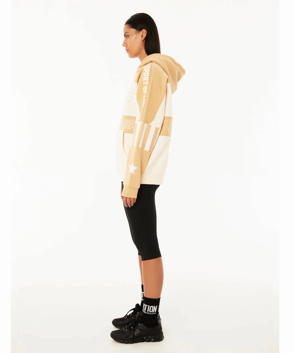 Shape Hug P.E Nation Surpass Hoodie (Sand)