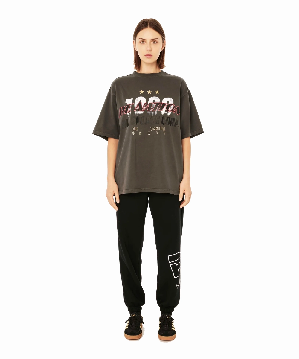 Party Guest P.E Nation Touring SS Oversized Tee (Dark Shadow)