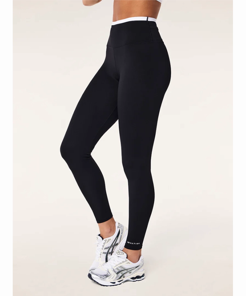 Joy Ease Cozy Wrap P.E Nation Vita F/L Legging (Black/Optic White)
